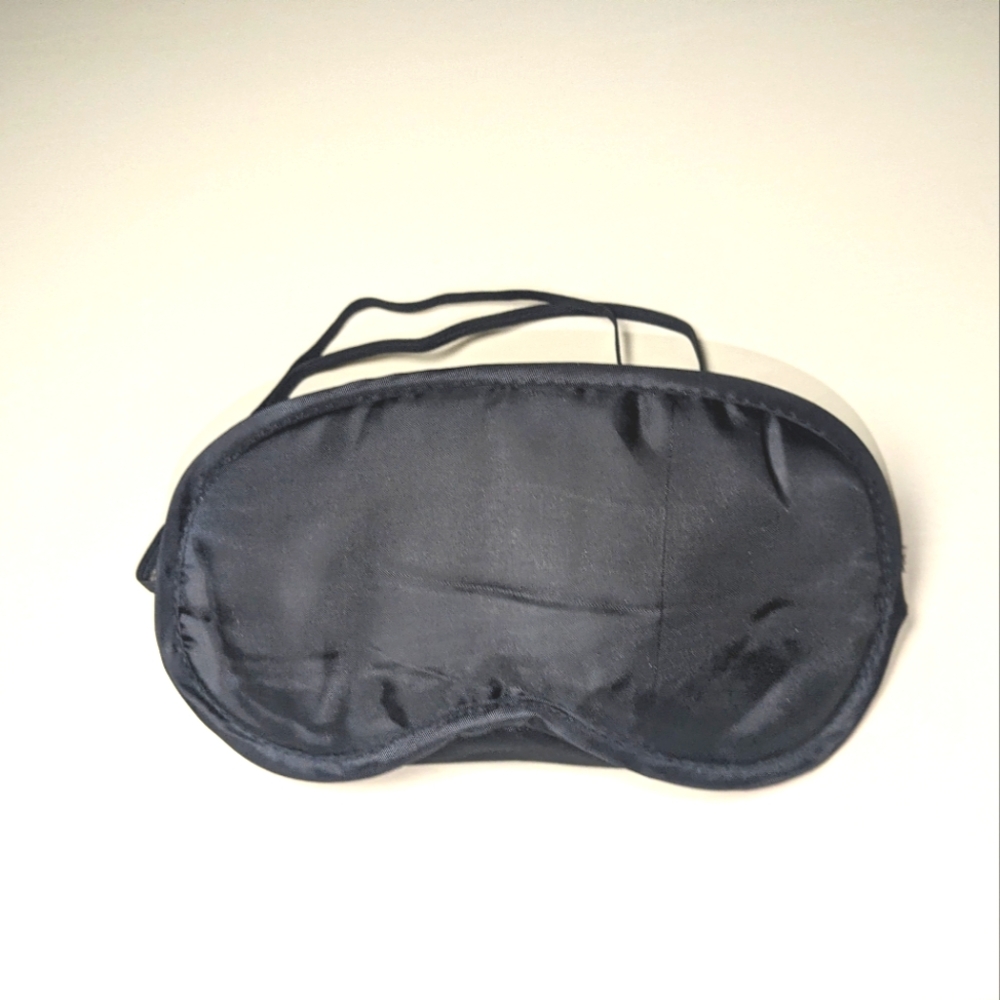 Eye Cover BRAND NEW double elastic strap black